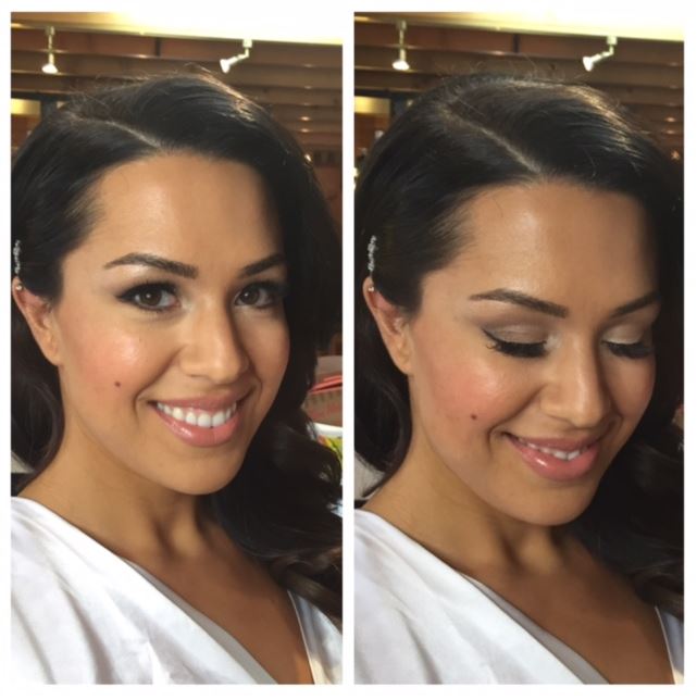 Bridal wedding hair makeup by Julia Razbach Montreal