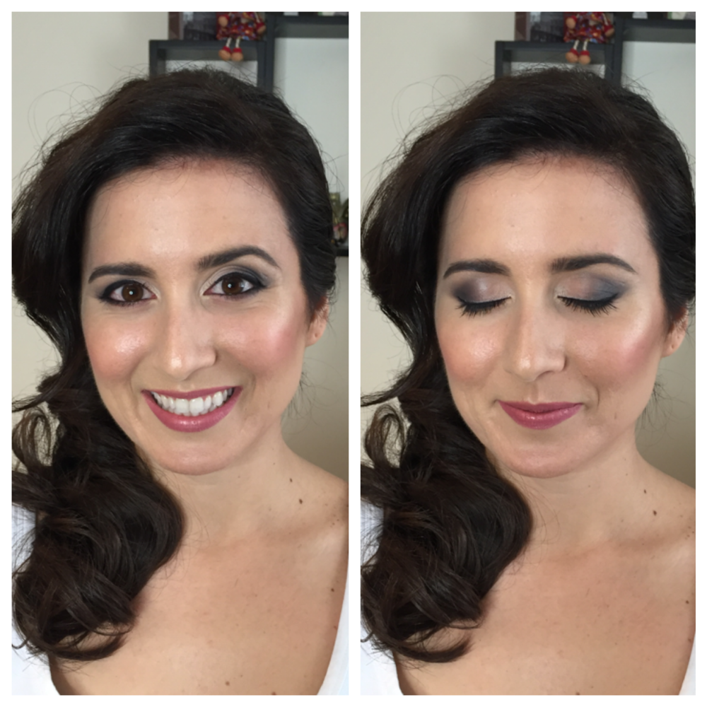 Bridal wedding hair makeup by Julia Razbach Montreal