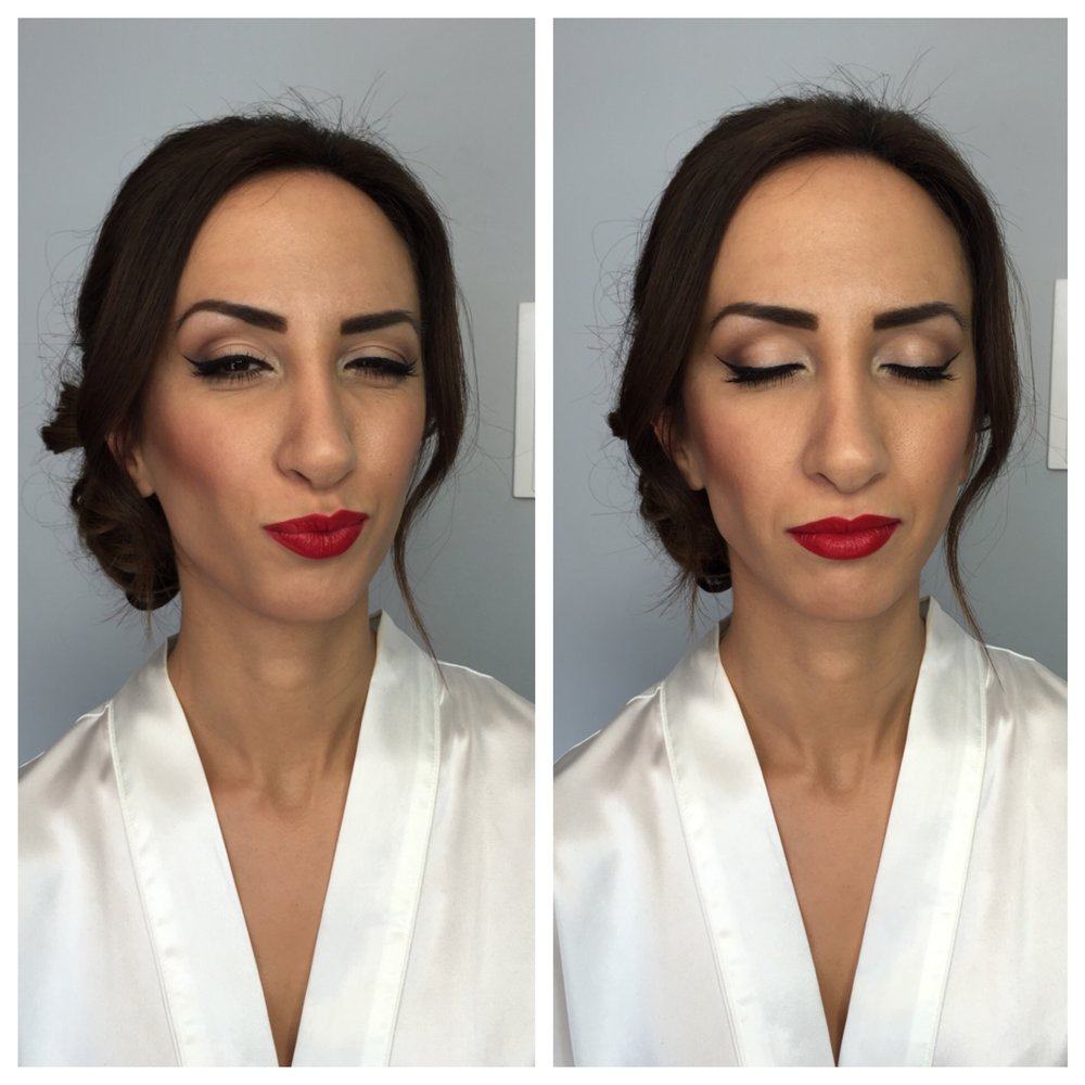 Bridal wedding hair makeup by Julia Razbach Montreal